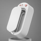 45KHz Ultrasonic Jewelry Cleaning Machine for Jewelry Eyeglasses Rings White