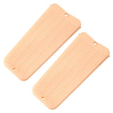 2-Pack Heat Resistant Silicone Pouch – For Hair Styling Tools Storage Nude