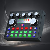 Recording Condenser Mic Kit with Sound Card for Streaming Black