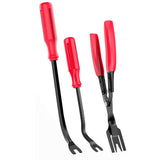 238Pcs Car Trim Removal Tool Kit Universal Clip Set with Fastener Removers for Auto Marine Home Repairs Red