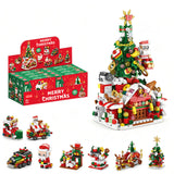 Christmas Tree Ornaments Building Block Set Santa & Nutcracker Xmas Decorations Style 3