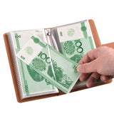 Savings Challenge Book 100 Envelopes with 3 Digit Combination Lock Brown