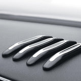 4Pcs Universal Car Door Edge Protector Anti Scratch Guard Anti-collision Strips Black