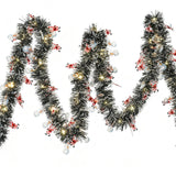 5M Christmas LED Garland – 50 Warm White Lights for Indoor & Outdoor Tree Decoration Style 3