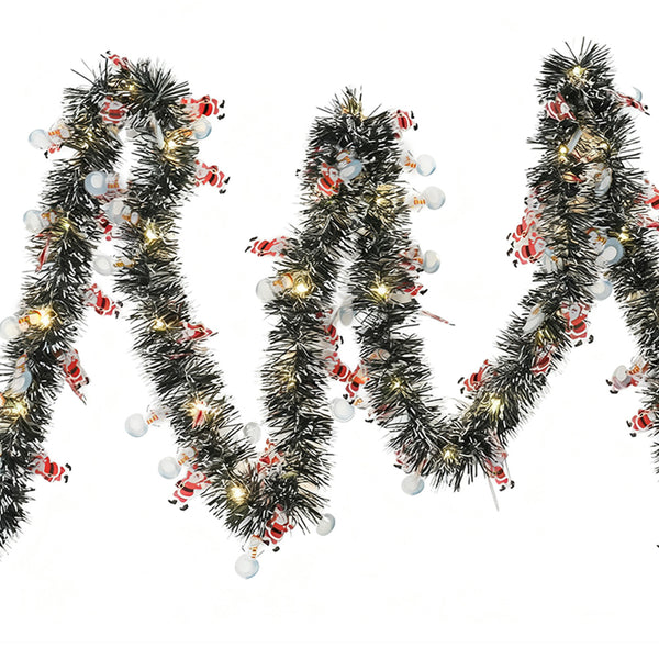 5M Christmas LED Garland – 50 Warm White Lights for Indoor & Outdoor Tree Decoration Style 3