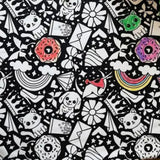 DIY Coloring Blanket Washable Color-In Throw Blanket for Sofa Travel Animals
