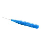 30 PCS Mini Cleaning Brushes for Braces Teeth Lashes and Brows Blue