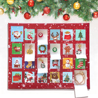 24 Days Christmas Countdown Calendar Advent Calendar Blind Box DIY Bracelet Jewelry Making Kit Style 3