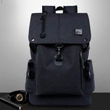 Large Capacity Anti-Theft Laptop Backpack Travel  School Bag with USB Charging Port Black