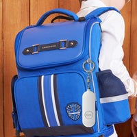 130dB Portable Personal Alarm with LED Light Safety Alarm Device for Girls Children Elderly White