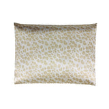 3Pcs Sleep Set Imitation Silk Pillowcase Eye Mask Scrunchie Beige