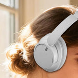 2 PCS Replacement Ear Pads Compatible with Sony WH CH710N WH CH720N Headphones White