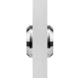 Cavity Sliding door Lock-Privacy function Stainless Steel Silver