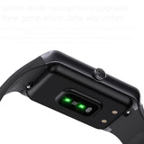 Fitness Tracker Smart Watch with Heart Rate - Black