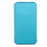 CD Zipper Storage Case for 80 Discs Protective Pages Box with Carrying Handle Blue