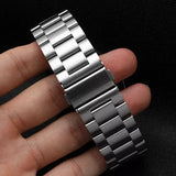 Stainless Steel Replacement Band Compatible With Samsung Gear S3 Strap Silver