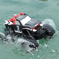 2.4GHz RC Monster Truck 1:16 Scale RC All Terrain Car Toy Off Road RC Truck for Kids Red