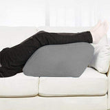 Wedge Pillow for Sleeping Inflatable Leg Elevation Pillow Leg Support Pillow for Ankle Foot Rest Gray