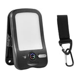 USB Cap Solar Light with 60 LEDs 3 Dimming Modes Easy Installation for Awning Camper Black