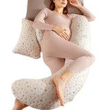 Side Pregnancy Pillows for Pregnant Women Maternity Pillow Support for Waist Leg Back Light Grey