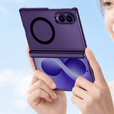 Case for Samsung Galaxy Z Fold8 with Screen Protector Hinge Cover Purple