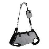 Pet Sling Carrier Bag for Small Dogs Puppies Shoulder Tote Gray