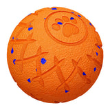 3 Mode Interactive Dog Ball Toy Smart Dog Toy for Medium and Large Dogs Orange