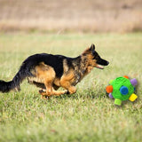 Dog Snuffle Ball Slow Feeder Puzzle Toy for Treats and Snacks Green