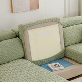 Couch Cushion Covers Stretch Sofa Seat Cover Furniture Protector Replacement Chair Cushion Slipcovers Green