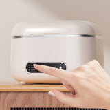 Retainer Cleaning Machine USB Rechargeable Cleaner for Glasses Jewelry Beige