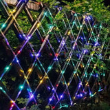 Solar Rope Lights 12m 100 LED with 8 Modes for Parties and Weddings Multicolor