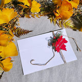 50 PCS Thick Kraft Paper Self Adhesive Envelopes for Cards Photos White