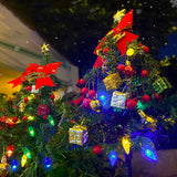 Christmas Tree Outdoor Solar Lights – Waterproof Yard Garden & Lawn Decoration Style 2