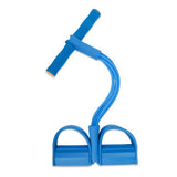 Portable Pedal Ankle Resistance Band Body Exercise Equipment Blue