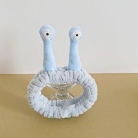 Face Wash Headband Snail Spa Makeup Hair Bands Cartoon Cute Elastic Headband Hair Accessories Blue