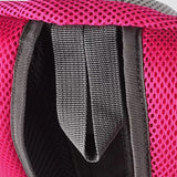 Mesh Pet Carrier Small Dog Cat Backpack for Travel Hiking Camping Rose