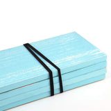 220Pcs Rubber Bands Elastic Bands for Office File Organization Black