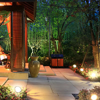10-in-1 Solar Spot Light Outdoor Waterproof LED Garden Lawn Landscape Path Lamp White