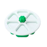 6-Hole Onigiri Mold Triangle Rice Ball Mold Bento Press Maker Mold with Lid Kitchen Tool Green