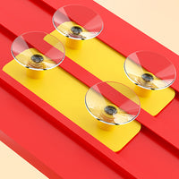 5-Meter Flexible Race Car Ramp Track Toy Set with Suction Cups Red