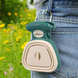 Handheld Foldable Pet Pooper Scooper – Easy Poop Pickup and Cleaner Beige