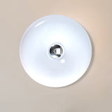 Rechargeable Donut Lamp for Table and Wall with Touch Dimmer White