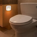 4Pcs Self-Adhesive LED Motion Sensor Night Light Battery Operated Wireless Wall Light for Closet Stair