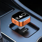 4 in 1 Wireless CarPlay Adapter for CarPlay Android Auto Mirroring Orange
