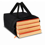Insulated 39L Reusable Tote Bag for Grocery Shopping for Picnic Beach Grocery Black