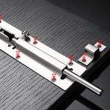 10Pcs Stainless Steel Quality Door Slide Bolt Toilet Shed Lock Catch Latch Large