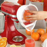 Slicer Shredder & Juicer Attachments Compatible with KitchenAid Style 3
