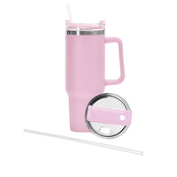 1200ml Thermal Mug Stainless Steel Water Bottle Travel Tumbler Pink