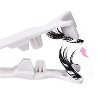Pair of Reusable Clip-On Natural Look Eyelashes Glue-Free Fake Lashes Style 2