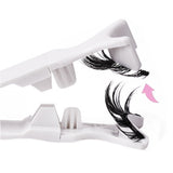 Pair of Reusable Clip-On Natural Look Eyelashes Glue-Free Fake Lashes Style 2